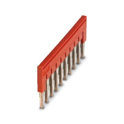 PHOENIX CONTACT - Steckbrücke 10polig rot, Rastermaß: 6,2mm