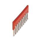 PHOENIX CONTACT - Steckbrücke 10polig rot, Rastermaß: 8,2mm