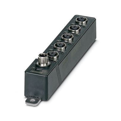 PHOENIX CONTACT - Switch unmanaged IP67 5xM12 10/100MBit -40 bis +70°C 24VDC