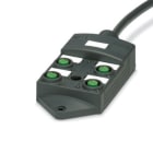 PHOENIX CONTACT - Sensor/Aktor-Passiv-Verteiler 4f. M12 kst. 5pol, PUR Kab.10m