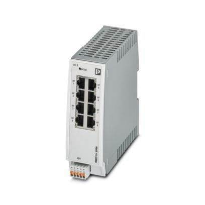 PHOENIX CONTACT - Managed Switch 8xRJ45 10/100/1000MBit 0°C bis +60°C