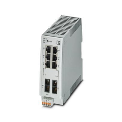 PHOENIX CONTACT - Managed Switch 6xRJ45 10/100MBit + 2xSC SM 100MBit EX Zone 2