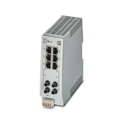 PHOENIX CONTACT - Managed Switch 6xRJ45 10/100MBit + 2xST MM 100MBit EX Zone 2