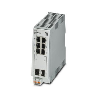 PHOENIX CONTACT - Managed Switch 6xRJ45 10/100MBit + 2xSFX 100MBit EX Zone 2
