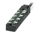 PHOENIX CONTACT - Sensor/Aktor-Passiv-Verteiler 8f. M8 met. 4pol, PUR Kab. 5m