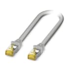 PHOENIX CONTACT - Patchkabel Kat.6A S/FTP 4x2xAWG26/7 halogenfrei grau 0,3m