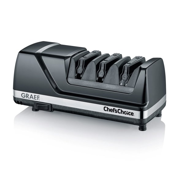 GRAEF - Messerschärfer Diamant/Keramik 15G-Schleifwinkel 3Phasen sw