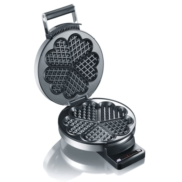 GRAEF - Waffeleisen Herzform 850W antihaft 6Stufen edst