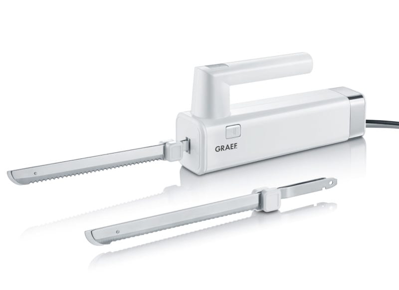GRAEF - Elektromesser 150W 2Messer (wellenschl./Tiefkühlklinge) ws