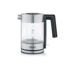 GRAEF - Wasserkocher 2000W 1L kabellos LED-Bel. Glas-edst