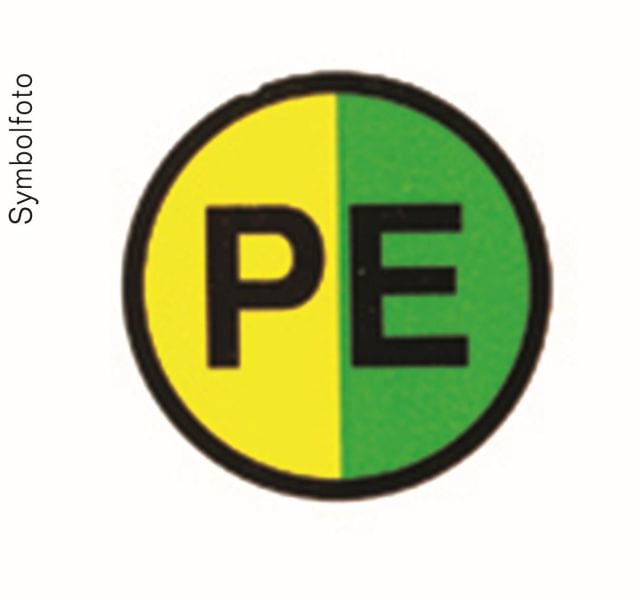 ERA - Beschriftungsaufkl.PE rund,dm=20mm,ge/gn