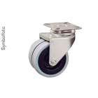 ERA - Doppel-Lenkrolle,H=75mm,Rollen-dm=50mm