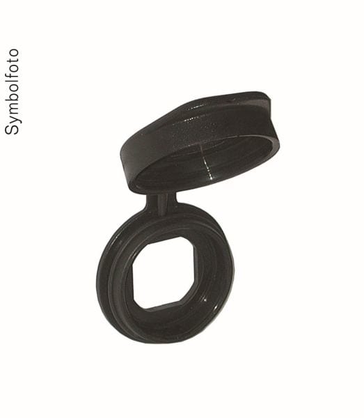 ERA - Staubkappe f.Vorreiberverschluß 28mm, sw