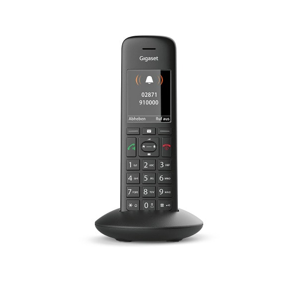 GIGASET - Mobilteil m.Ladesch. ECO DECT Frsp CLIP-Funkt. sw