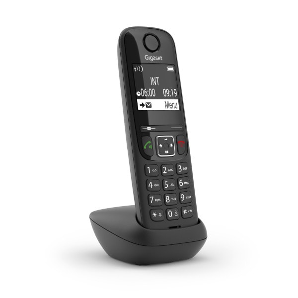 GIGASET - Mobilteil m.Ladesch. ECO DECT/GAP Frsp CLIP sw