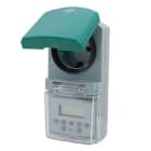 REV - Z-Uhr digital IP44 gr-gn