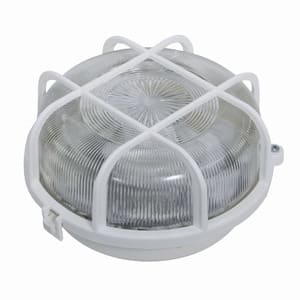 REV - Rundleuchte Kst.100W ws