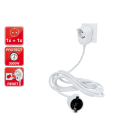 REV - Verlängerung Powersplit H05VV-F3G1,5 5m weiß