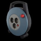 REV - Kabelbox 3-fach H05VV3G1,5mm² 10m petrol/schwarz