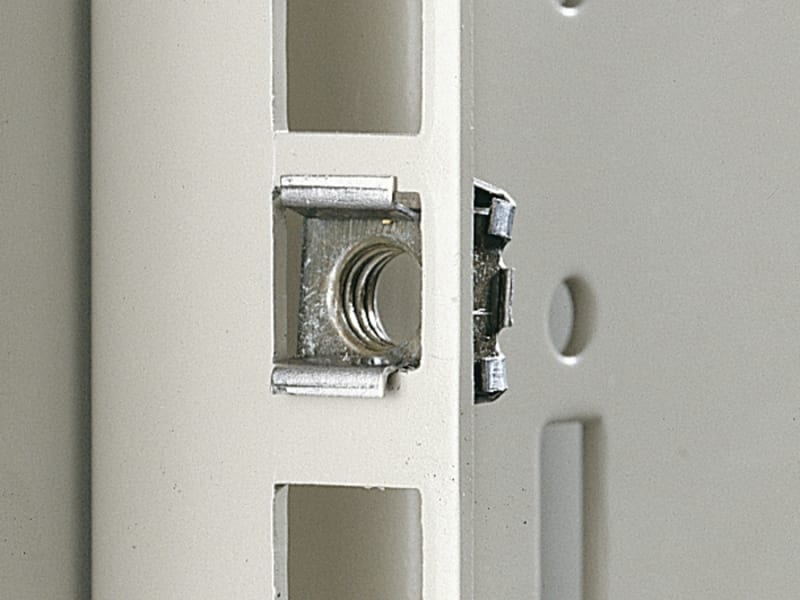 RITTAL - EL Käfigmuttern, M6, ohne Kontaktierung, für Blechstärke:0,8-2,5mm, PAK=50 ST