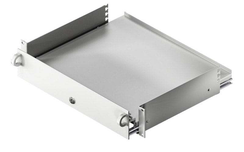 RITTAL - Tastaturschublade RAL 7035