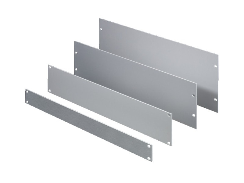 RITTAL - Blindplatten, 482,6mm (19''), Aluminium, natur eloxiert, 7 HE, PAK=3 ST