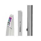RITTAL - PC Griffadapter für Komfortgriff, für Designtür IW und PC, Tür unten, RAL 7035