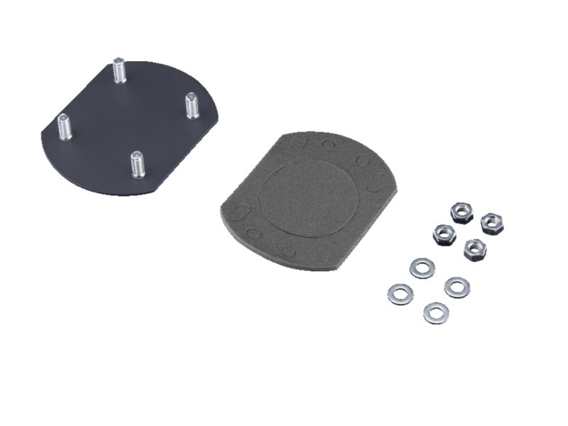 RITTAL - Abdeckplatte, für Tragarmanschluss 90x71mm, Oberfläche lackiert in RAL 7024