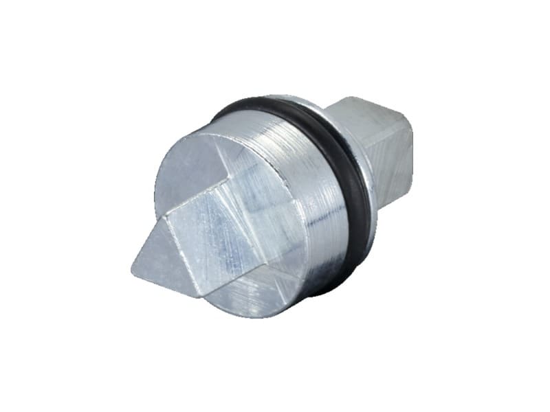 RITTAL - Verschluss-Einsätze, Zink-Druckguss, Länge 27mm, Ausführung A, 6,5mm Dreikant
