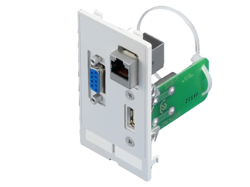 RITTAL - Schnittstellen-Einsätze, USB A, RJ45, SUB D9 Buchse/Stift