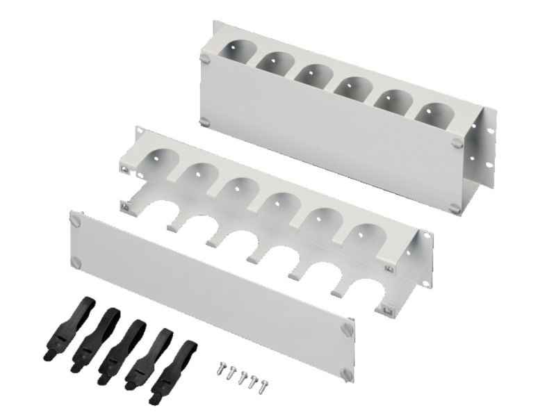 RITTAL - 482,6 mm (19 Zoll) Kabelrangierkanal 2 HE, horizontal