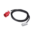 RITTAL - PSM Anschlusskabel, 3 m, 16 A, 3-phasig, EU Ausführung mit IEC309-Stecker