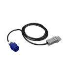 RITTAL - PSM Anschlusskabel, 3 m, 16 A, 1-phasig, EU Ausführung mit IEC309-Stecker