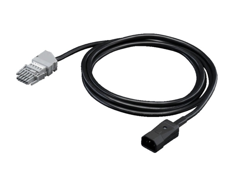 RITTAL - PSM, USV-Anschlusskabel, 3 m, 16 A, 1-phasig, C14, Wago X-Com Stecker