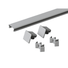 RITTAL - Abdeckung für Anreihung oben, Kunststoff, RAL 7035, für Schranktiefe 400 mm