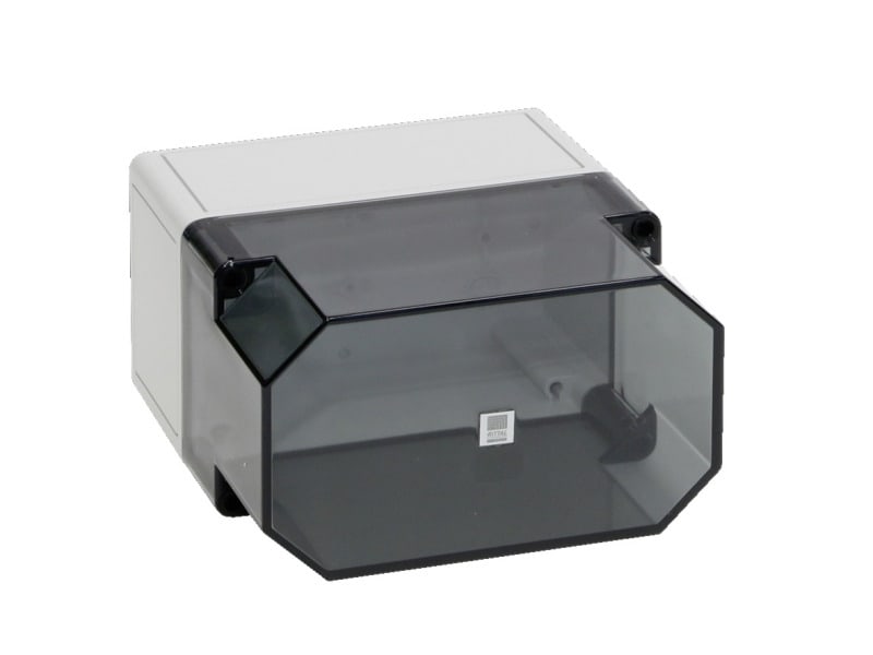 RITTAL - Polycarbonat-Gehäuse PK, transparenter Deckel, BHT 180x110x165mm, PAK=2 ST