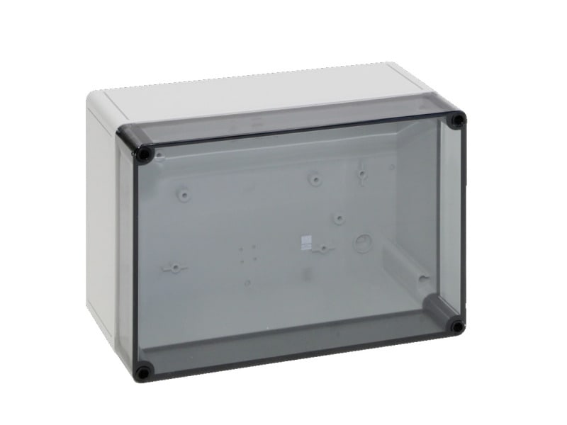 RITTAL - Polycarbonat-Gehäuse PK, transparenter Deckel, BHT 254x180x111mm