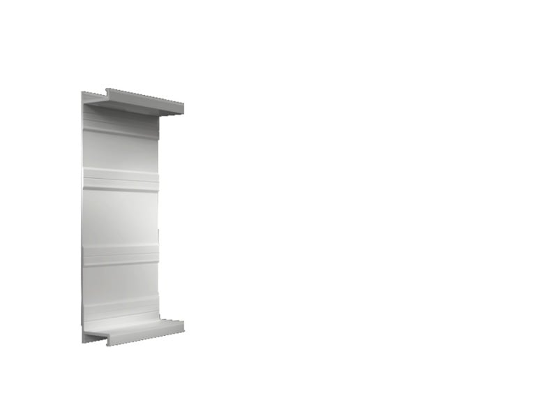 RITTAL - Bodenwannen-Zwischenstück L=100mm (60mm Flachschienensystem), PAK=2 ST