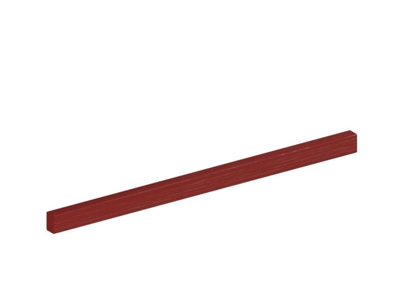 RITTAL - Schutzbalken für TS/SE, Holz, RAL 3000, Länge 1090 mm, ablängbar