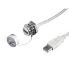 RITTAL - Schnittstellen-Verlängerung mit Wandanschluss, USB, Bauform A, Länge 2,0 m