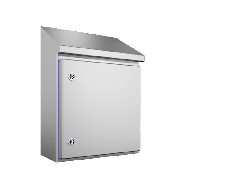 RITTAL - Kompakt-Schaltschrank HD 1.4301, BHT 390x430x210 mm, Höhe hinten 549mm