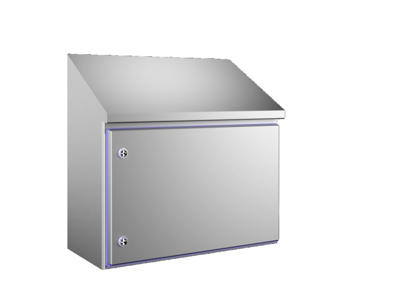 RITTAL - Kompakt-Schaltschrank HD 1.4301, BHT 610x430x300 mm, Höhe hinten 601mm