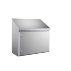 RITTAL - Kompakt-Schaltschrank HD 1.4301, BHT 610x430x300 mm, Höhe hinten 601mm