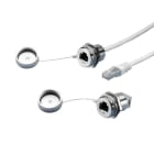RITTAL - Schnittstellen-Verlängerung mit Wandanschluss, RJ 45, Bauform A, Länge 0,5 m