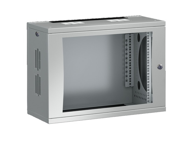 RITTAL - FlatBox 9 HE, BxT 600x400 mm, mit 19''-Profilschienen
