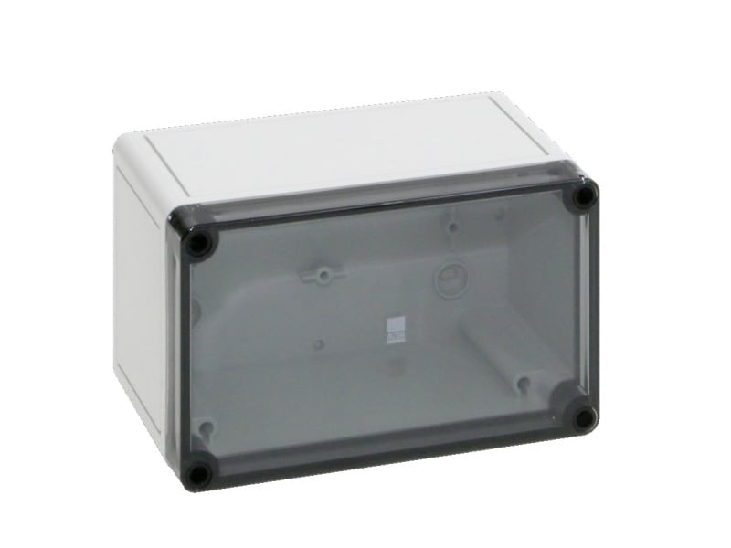 RITTAL - Polycarbonat-Gehäuse PK, transparenter Deckel, BHT 180x110x90mm, PAK=2 ST