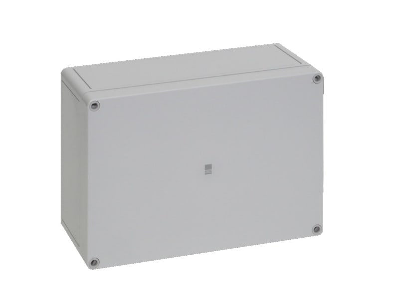 RITTAL - Polycarbonat-Gehäuse PK, grauer Deckel, BHT 254x180x90 mm