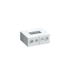 RITTAL - Universalhalter für lamellierte Kupferschienen 20x5 bis 63x10mm, PAK=3 ST