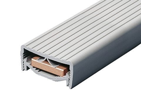 RITTAL - Sammelschienen-Abdeckprofil für E-Cu 40x10 bis 60x10mm, L=1000mm, PAK=10 ST