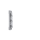 RITTAL - Mini-PLS Sammelschienenhalter bis 250A, 3-polig, 40mm Mittenabstand, PAK=4 ST